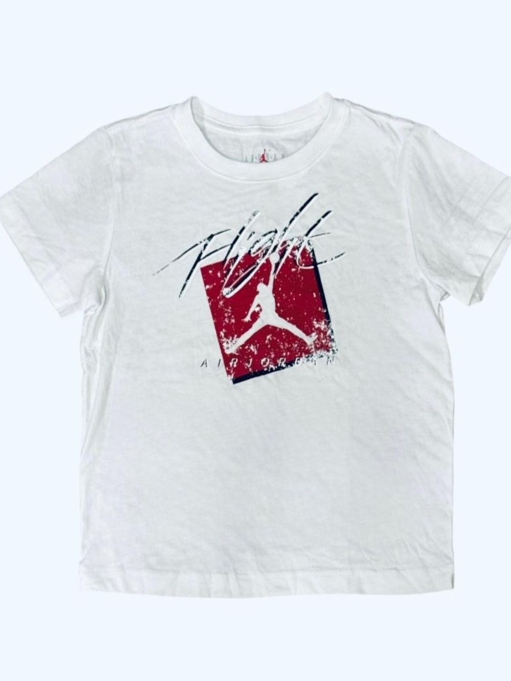 Jordan air flight shirt Kids Little boys size 6 / original FQ0762-100